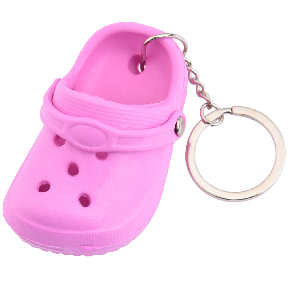 Wholesale EVA Cute Mini Hole Shoes Keychain